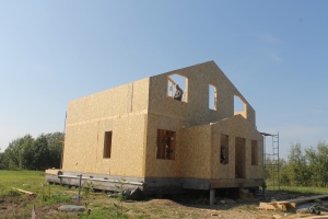 Строительство дома по проекту "Пригородный-2018"
