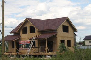 Строительство дома по проекту "Уйма-2018"